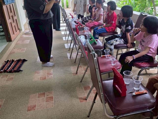คณะทันตแพทยศาสตร์ มหาวิทยาลัยพะเยา ลงพื้นที่ดำเนิน โครงการ ร่วมใจสร้างสุขภาพช่องปากที่ดีอย่างยั่งยืนด้วยพลังชุมชน