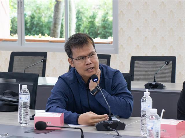 คณะศิลปศาสตร์ให้การต้อนรับผู้แทนจากบริษัท เอลเลค แอนด์ เอลเทค (ประเทศไทย) จำกัด