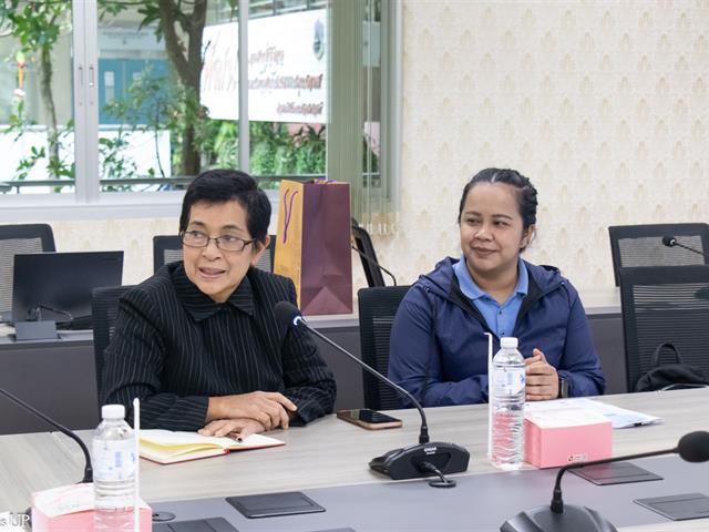 คณะศิลปศาสตร์ให้การต้อนรับผู้แทนจากบริษัท เอลเลค แอนด์ เอลเทค (ประเทศไทย) จำกัด