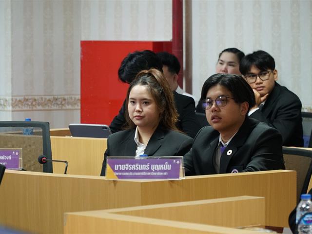 กองกิจการนิสิต ต้อนรับคณะศึกษาดูงานจากมหาวิทยาลัยมหาสารคาม