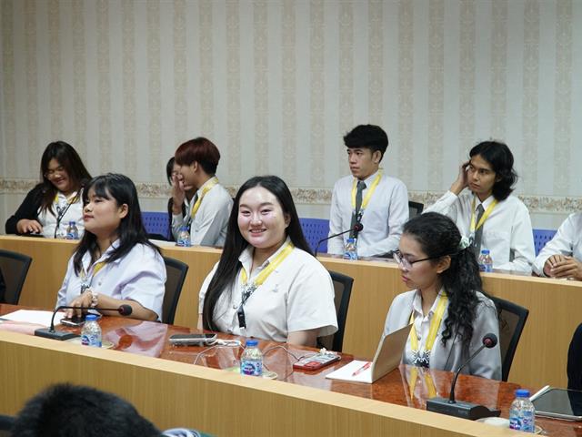 กองกิจการนิสิต ต้อนรับคณะศึกษาดูงานจากมหาวิทยาลัยมหาสารคาม