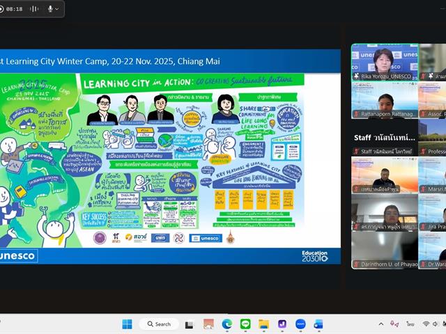 ม.พะเยา ร่วมแลกเปลี่ยนเรียนรู้ ในเวที “คนสร้างเมือง เมืองสร้างคน” เซี่ยงไฮ้เมืองแห่งการเรียนรู้ ขับเคลื่อนทุนมนุษย์สู่อนาคตแห่งนวัตกรรม