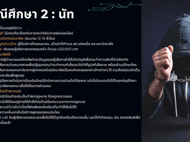 Research Recap: เผยกลลวง Scammers ที่ไม่ใช่แค่เอาทรัพย์สินจากผู้เสียหาย แต่ยังทำให้เป็นบัญชีม้าแบบไม่รู้ตัว