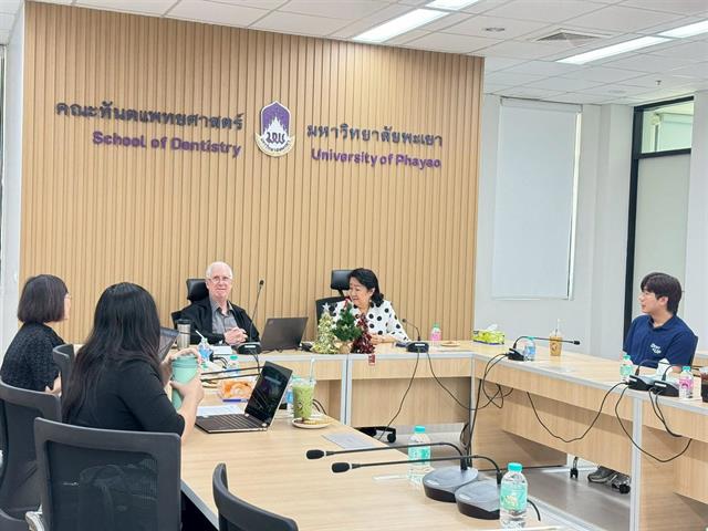 คณะทันตแพทยศาสตร์ได้จัดโครงการบรรยายพิเศษในหัวข้อ “Research Consultancy” โดย Prof. Dr. Timothy E. O