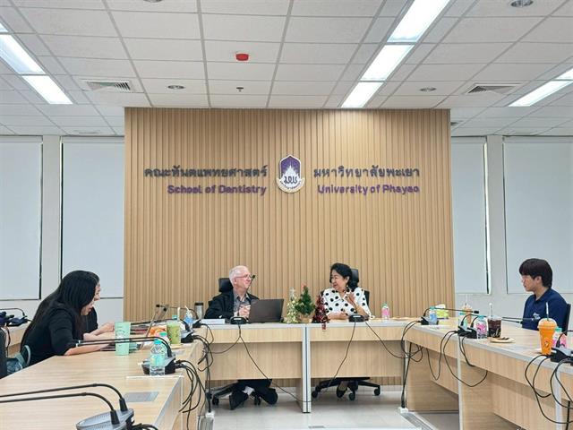 คณะทันตแพทยศาสตร์ได้จัดโครงการบรรยายพิเศษในหัวข้อ “Research Consultancy” โดย Prof. Dr. Timothy E. O