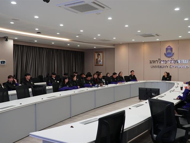 พิธีให้โอวาท แก่ทัพนักกีฬามหาวิทยาลัยพะเยา 