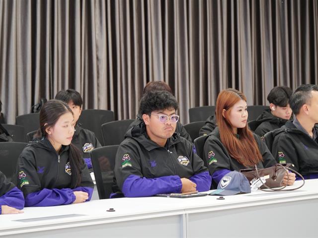 พิธีให้โอวาท แก่ทัพนักกีฬามหาวิทยาลัยพะเยา 