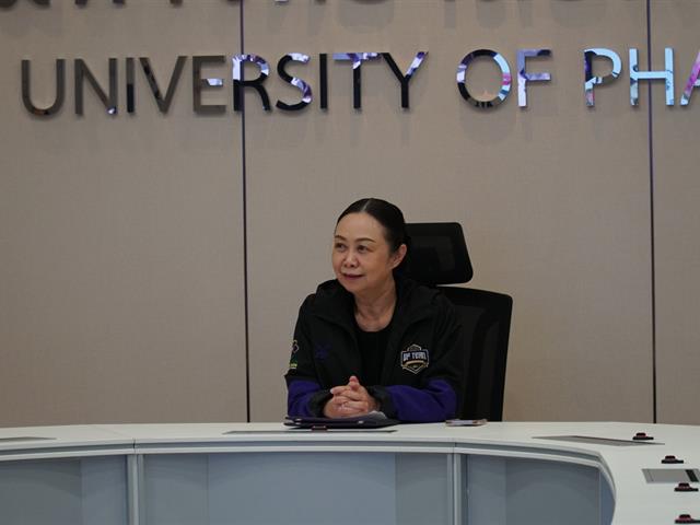 พิธีให้โอวาท แก่ทัพนักกีฬามหาวิทยาลัยพะเยา 