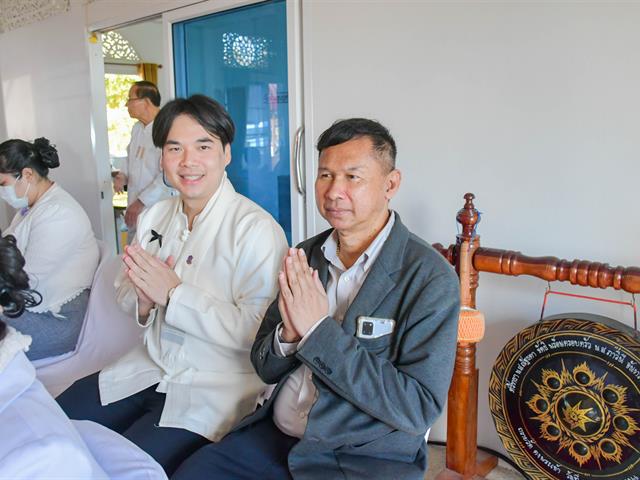 วิทยาลัยการศึกษา ร่วมสืบสานประเพณีห่มผ้าพระนอน วัดดงพระเจ้า อนุรักษ์วัฒนธรรมล้านนา