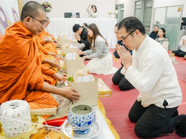 ทำบุญปีใหม่คณะนิติศาสตร์