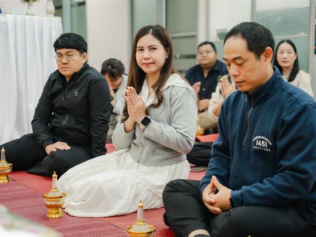 ทำบุญปีใหม่คณะนิติศาสตร์