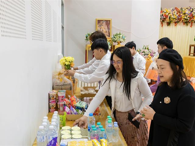 คณะศิลปศาสตร์จัดโครงการทำบุญคณะศิลปศาสตร์ และ การบรรยายธรรม  "ธรรมะนำใจ: สร้างจริยธรรมในการทำงาน" เนื่องในวันขึ้นปีใหม่ ๒๕๖๙