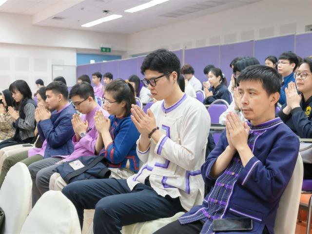 คณะศิลปศาสตร์จัดโครงการทำบุญคณะศิลปศาสตร์ และ การบรรยายธรรม  "ธรรมะนำใจ: สร้างจริยธรรมในการทำงาน" เนื่องในวันขึ้นปีใหม่ ๒๕๖๙
