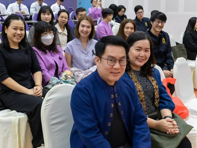 คณะศิลปศาสตร์จัดโครงการทำบุญคณะศิลปศาสตร์ และ การบรรยายธรรม  "ธรรมะนำใจ: สร้างจริยธรรมในการทำงาน" เนื่องในวันขึ้นปีใหม่ ๒๕๖๙