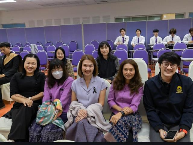 คณะศิลปศาสตร์จัดโครงการทำบุญคณะศิลปศาสตร์ และ การบรรยายธรรม  "ธรรมะนำใจ: สร้างจริยธรรมในการทำงาน" เนื่องในวันขึ้นปีใหม่ ๒๕๖๙