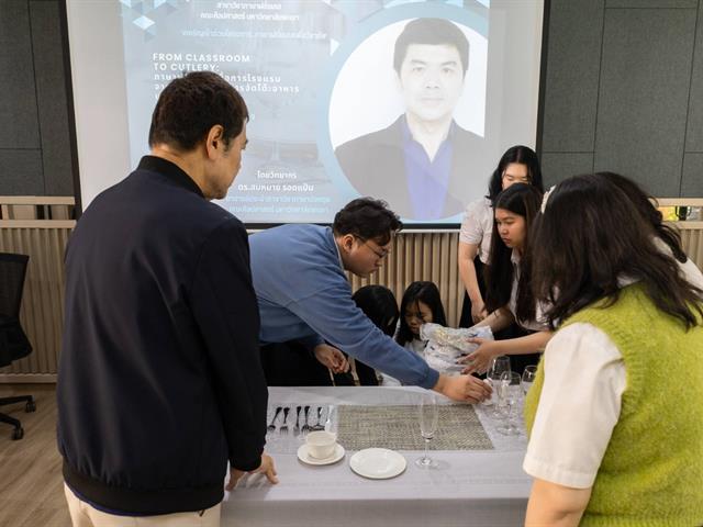 สาขาวิชาภาษาฝรั่งเศสจัดโครงการภาษาฝรั่งเศสเพือวิชาชีพ