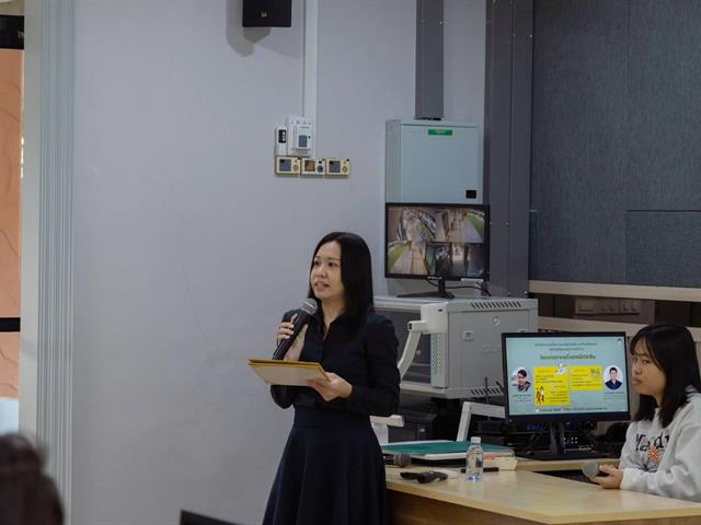 สาขาวิชาภาษาฝรั่งเศสจัดโครงการภาษาฝรั่งเศสเพือวิชาชีพ