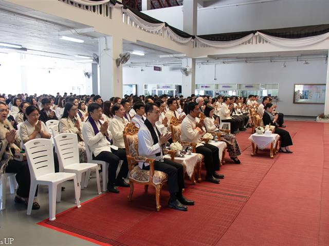 คณะศิลปศาสตร์เข้าร่วมพิธีทำบุญเนื่องในวันขึ้นปีใหม่ ๒๕๖๙ เฉลิมฉลองครบรอบ ๑๖ ปี มหาวิทยาลัยพะเยา