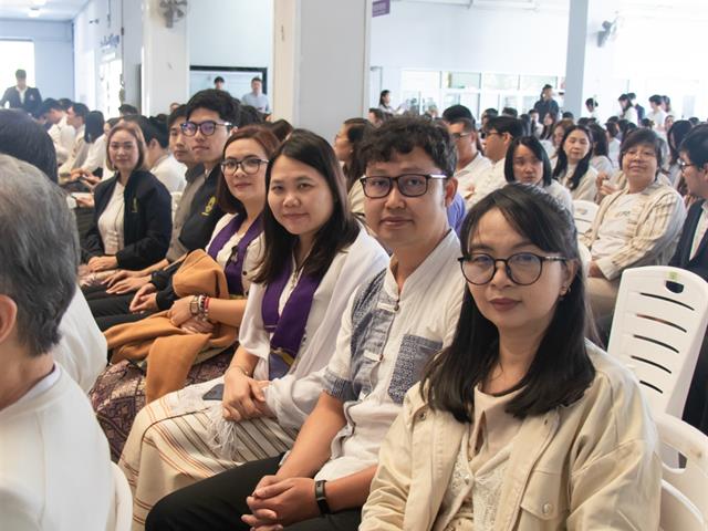 คณะศิลปศาสตร์เข้าร่วมพิธีทำบุญเนื่องในวันขึ้นปีใหม่ ๒๕๖๙ เฉลิมฉลองครบรอบ ๑๖ ปี มหาวิทยาลัยพะเยา