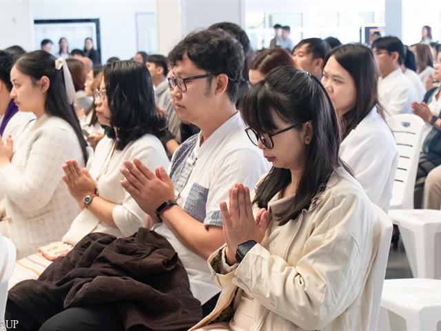 คณะศิลปศาสตร์เข้าร่วมพิธีทำบุญเนื่องในวันขึ้นปีใหม่ ๒๕๖๙ เฉลิมฉลองครบรอบ ๑๖ ปี มหาวิทยาลัยพะเยา