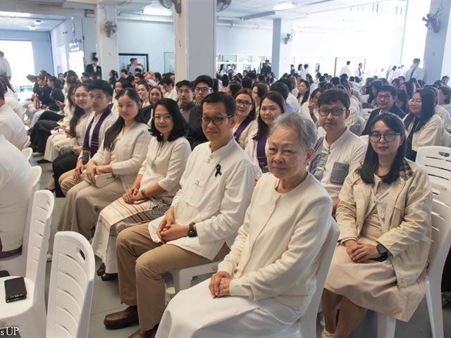 คณะศิลปศาสตร์เข้าร่วมพิธีทำบุญเนื่องในวันขึ้นปีใหม่ ๒๕๖๙ เฉลิมฉลองครบรอบ ๑๖ ปี มหาวิทยาลัยพะเยา