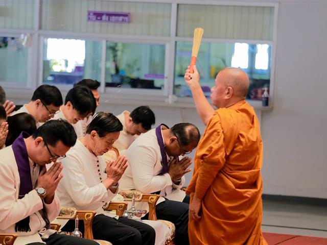 คณะทันตแพทยศาสตร์ มหาวิทยาลัยพะเยา เข้าร่วมพิธีทำบุญเนื่องในโอกาสวันขึ้นปีใหม่ พุทธศักราช 2569 และการเฉลิมฉลองครบรอบ 16 ปี แห่งการสถาปนามหาวิทยาลัยพะเยา