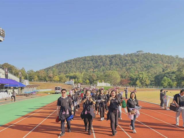 คณะศิลปศาสตร์เข้าร่วมกิจกรรม UP Sport Day & BMI Challenge 2026 ณ สนามกีฬากลาง มหาวิทยาลัยพะเยา