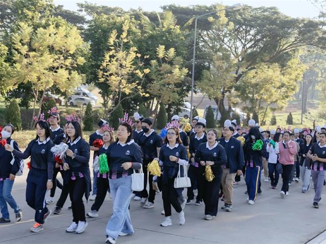 คณะศิลปศาสตร์เข้าร่วมกิจกรรม UP Sport Day & BMI Challenge 2026 ณ สนามกีฬากลาง มหาวิทยาลัยพะเยา