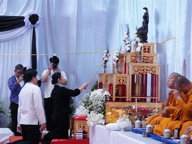  กองกิจการนิสิต พร้อมด้วยองค์การบริหารกิจกรรมนิสิต เข้าร่วมพิธีทำบุญเนื่องในวันขึ้นปีใหม่ ประจำปี พ.ศ. 2569 เฉลิมฉลองครบรอบ 16 ปี 