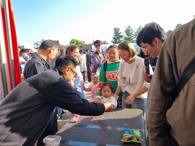 ศูนย์ปฏิบัติการจิตอาสา กองกิจการนิสิต ร่วมจัดกิจกรรมวันเด็กแห่งชาติ ปี 2569  กับเทศบาลเมืองพะเยา ในวันเสาร์ที่ 10 มกราคม 2569  ณ ลานอนุสาวรีย์พ่อขุนงำเมือง จังหวัดพะเยา 