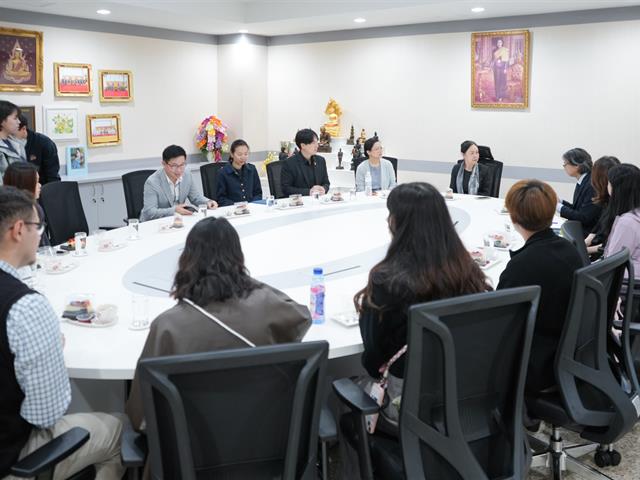 มหาวิทยาลัยพะเยา ต้อนรับคณาอาจารย์และนิสิต Nanhua University ไต้หวัน