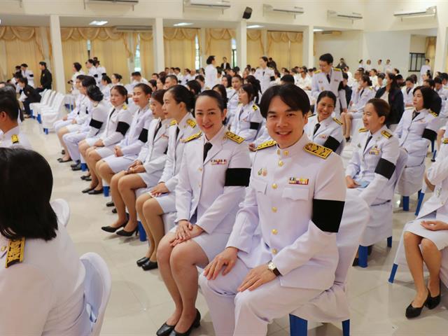 มหาวิทยาลัยพะเยาเข้าร่วมพิธีถวายพานพุ่มวันพ่อขุนรามคำแหงมหาราช