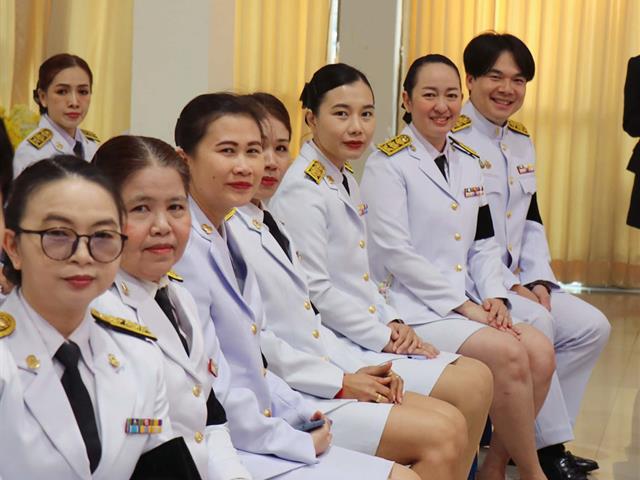 มหาวิทยาลัยพะเยาเข้าร่วมพิธีถวายพานพุ่มวันพ่อขุนรามคำแหงมหาราช