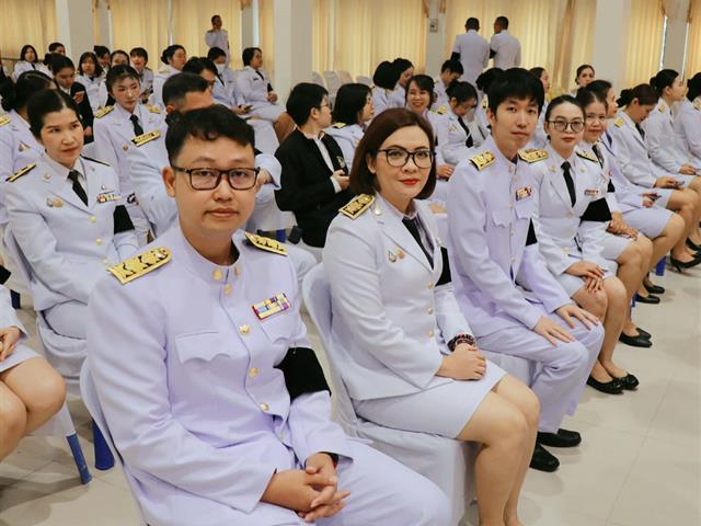 มหาวิทยาลัยพะเยาเข้าร่วมพิธีถวายพานพุ่มวันพ่อขุนรามคำแหงมหาราช