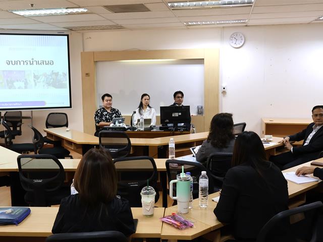 วิทยาลัยการจัดการ ปริญญาโท บริหารการศึกษา นำเสนอรายงานการจัดสัมมนาทางการบริหารการศึกษา