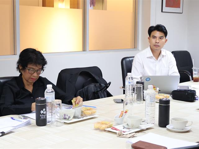 วิทยาลัยการจัดการ จัดประชุมการดำเนินงานภายในสาขาวิชาการบริหารการศึกษา