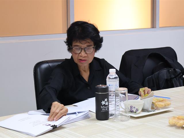 วิทยาลัยการจัดการ จัดประชุมการดำเนินงานภายในสาขาวิชาการบริหารการศึกษา