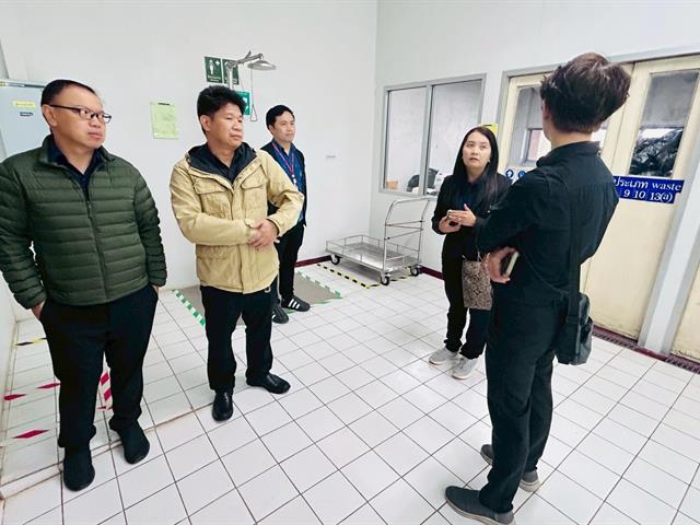 คณะทันตแพทยศาสตร์ มหาวิทยาลัยพะเยา ศึกษาดูงานห้องปฏิบัติการทันตกรรมและศูนย์เครื่องมือวิทยาศาสตร์ มหาวิทยาลัยแม่ฟ้าหลวง