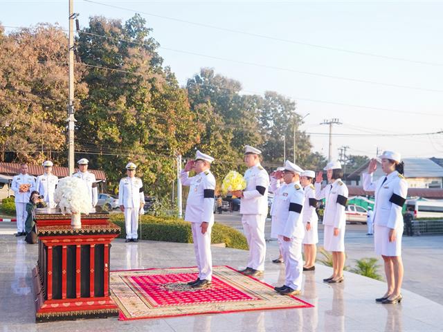 กองกิจการนิสิต เข้าร่วมพิธีเนื่องในวันยุทธหัตถีสมเด็จพระนเรศวรมหาราช
