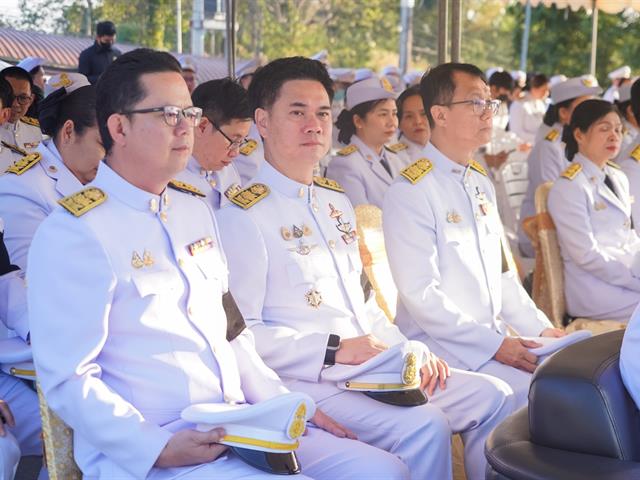 กองกิจการนิสิต เข้าร่วมพิธีเนื่องในวันยุทธหัตถีสมเด็จพระนเรศวรมหาราช