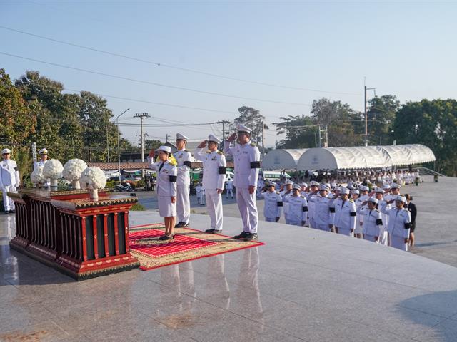 กองกิจการนิสิต เข้าร่วมพิธีเนื่องในวันยุทธหัตถีสมเด็จพระนเรศวรมหาราช