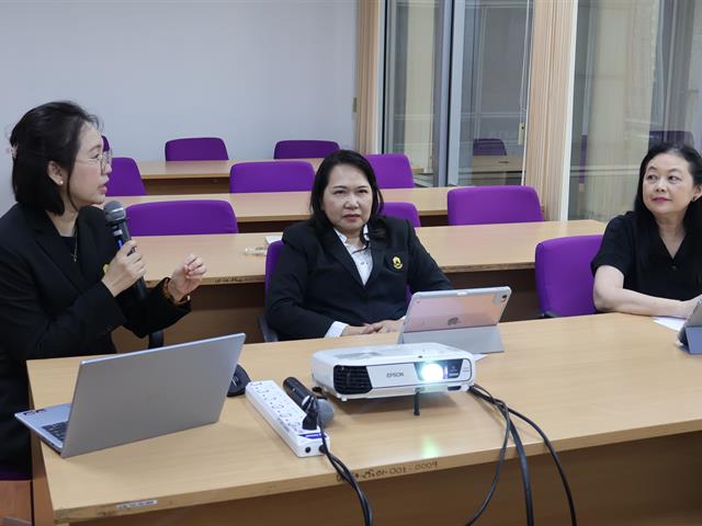 วิทยาลัยการจัดการ  หลักสูตรบริหารธุรกิจมหาบัณฑิต จัดประชุมการดำเนินงานภายในหลักสูตรบริหารธุรกิจมหาบัณฑิต