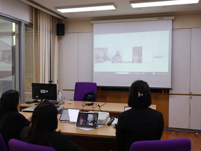 วิทยาลัยการจัดการ  หลักสูตรบริหารธุรกิจมหาบัณฑิต จัดประชุมการดำเนินงานภายในหลักสูตรบริหารธุรกิจมหาบัณฑิต