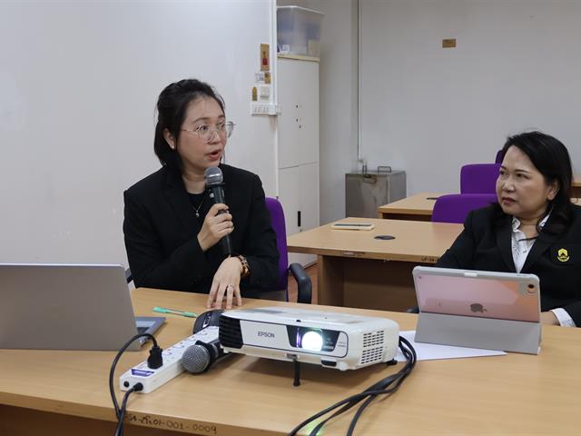 วิทยาลัยการจัดการ  หลักสูตรบริหารธุรกิจมหาบัณฑิต จัดประชุมการดำเนินงานภายในหลักสูตรบริหารธุรกิจมหาบัณฑิต