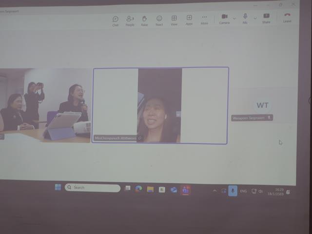 วิทยาลัยการจัดการ  หลักสูตรบริหารธุรกิจมหาบัณฑิต จัดประชุมการดำเนินงานภายในหลักสูตรบริหารธุรกิจมหาบัณฑิต