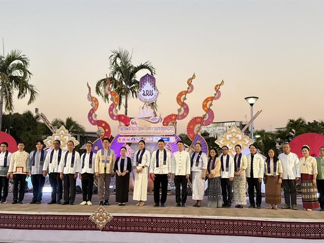 คณะเภสัชศาสตร์ มหาวิทยาลัยพะเยา เข้าร่วมโครงการ ตานข้าวใหม่ใส่บาตรหลวง ประจำปี 2569 