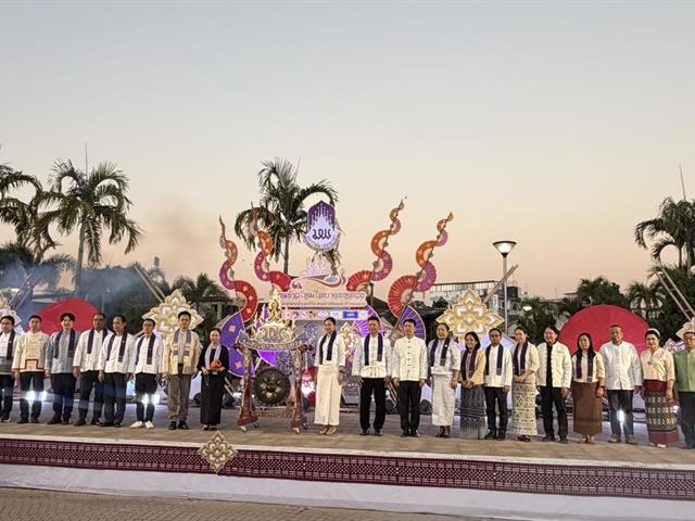 คณะเภสัชศาสตร์ มหาวิทยาลัยพะเยา เข้าร่วมโครงการ ตานข้าวใหม่ใส่บาตรหลวง ประจำปี 2569 