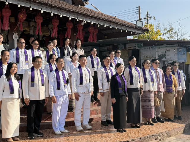 คณะเภสัชศาสตร์ มหาวิทยาลัยพะเยา เข้าร่วมโครงการ ตานข้าวใหม่ใส่บาตรหลวง ประจำปี 2569 