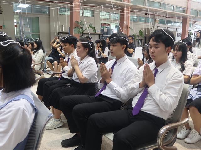 วิศวกรรมศาสตร์ ม.พะเยา จัดโครงการทำบุญคณะฯ ส่งเสริมคุณค่าทางศาสนาและวัฒนธรรมองค์กร