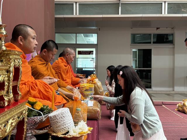 วิศวกรรมศาสตร์ ม.พะเยา จัดโครงการทำบุญคณะฯ ส่งเสริมคุณค่าทางศาสนาและวัฒนธรรมองค์กร